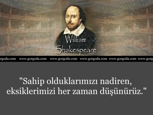 William Shakespeare Söylediği Sözler 12