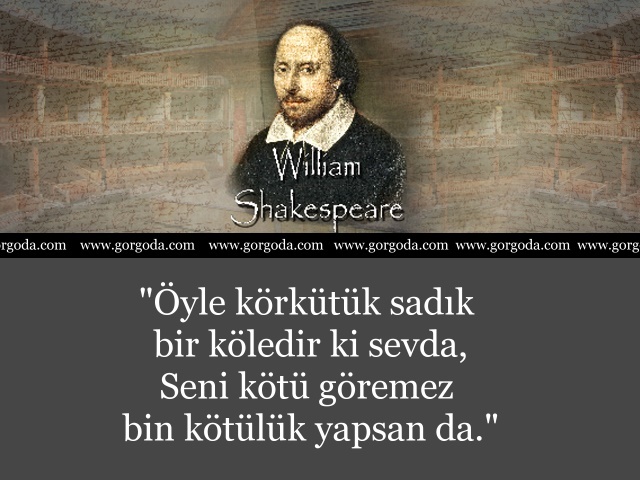 William Shakespeare Söylediği Sözler 6
